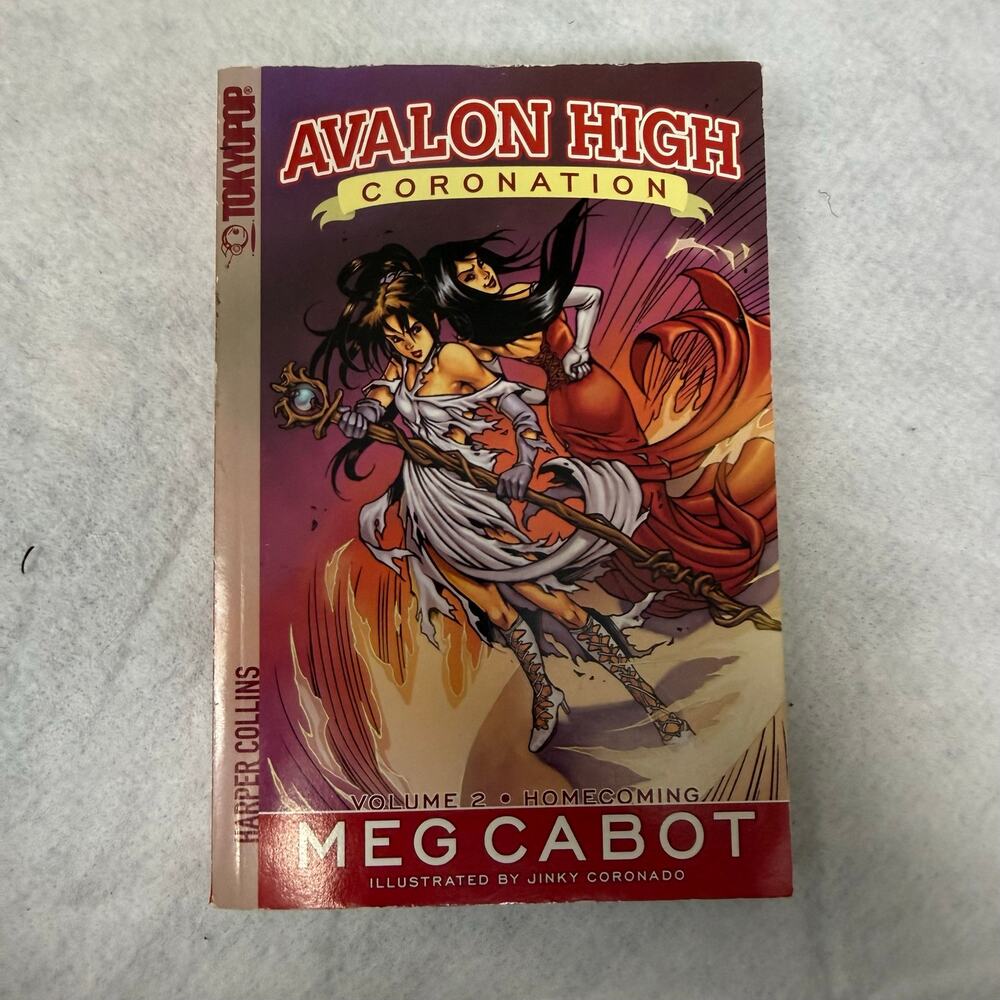 Avalon High Coronation Paperback Book Meg Cabot Volume 2 Homecoming